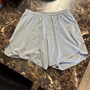 Lululemon Fast and Free Mens lined short 6"